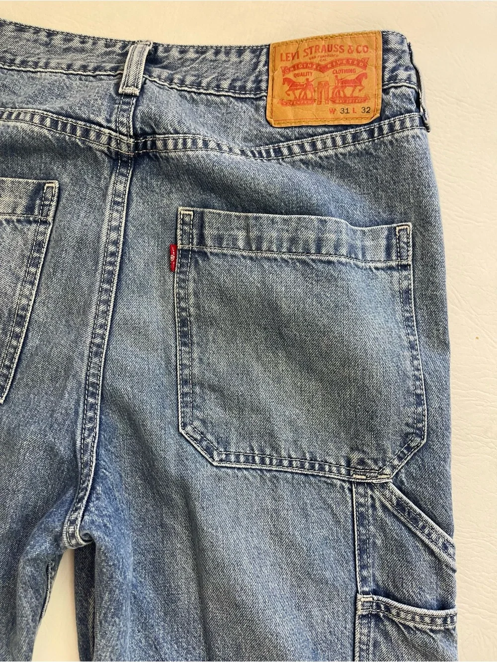 Levi’s Cargo Carpenter Jeans Utility Workwear Men’s 31x32